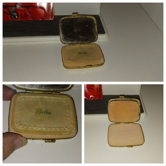 Revlon Pressed Powder Compact - Vtg., Lipstick - Sealed, Eyelash Curler - NIP - Picture 6 of 6